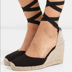 Castaner Carina 80 Espadrille Wedge Sandals sz 37